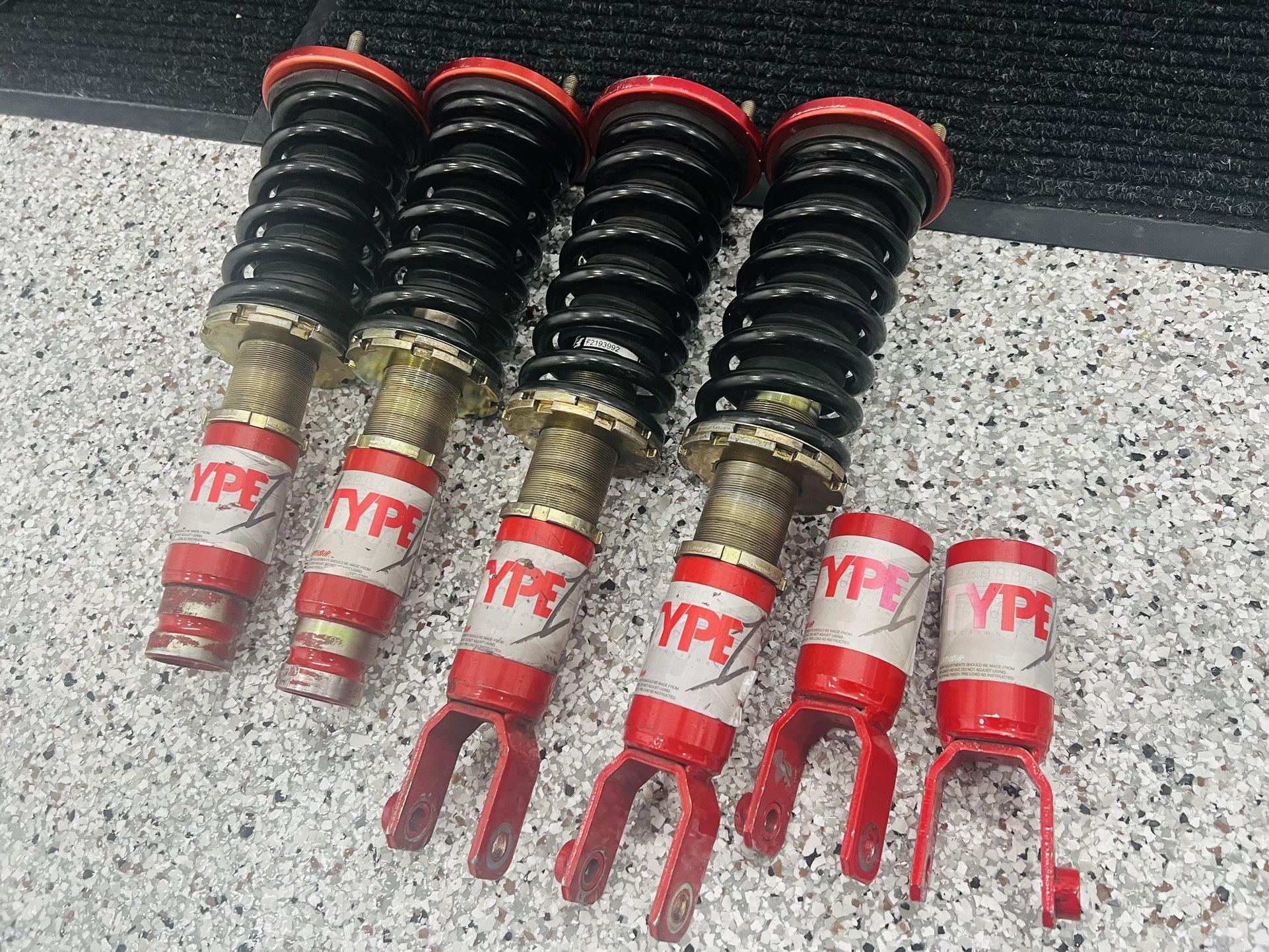 FS: Function Form Type One Coilovers Suspension