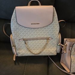Michael Kors Backpack, Purse,  and Wallet 