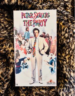 Cult Classic! Peter Sellers! “THE PARTY” on VHS