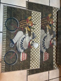 Fat Chef Kitchen Rug Set
