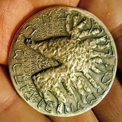 Israel Bring Back Our Sons & Daughters 935 Sterling Silver Medal Coin 
