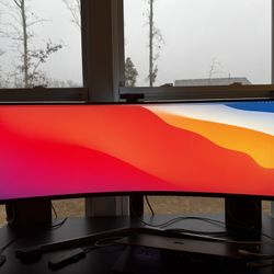 SAMSUNG 49-Inch CHG90 144Hz Curved Gaming Monitor