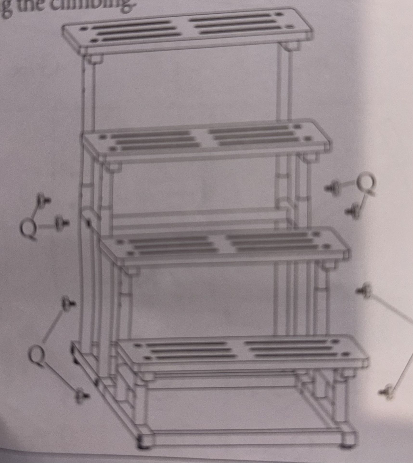 Adjustable Bamboo Dog Stairs New