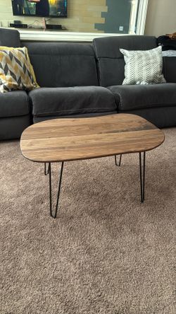 Solid Walnut Coffee Table Side Table Hand Made
