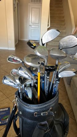 Golf clubs and stuff