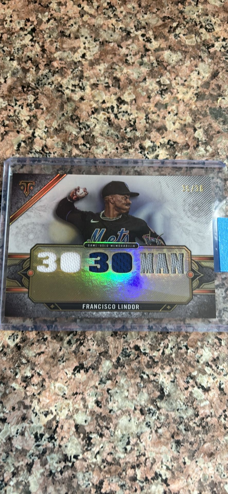 Francisco Lindor 2024 Triple Threads Relic