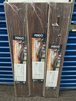 Pergo XP Burnt Anndel Oak 10 mm T x 7.4 in. W Water Resistant Laminate Wood Flooring