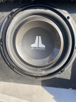 10 inch JL, audio subwoofer with the box you