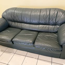 Leather Sofa 