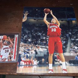 2009 Stephen Curry Panini Luminance Rookie Card + Original 8x10 Photo March Madness Davidson Wildcats Basketball Curry 30 Lot New 