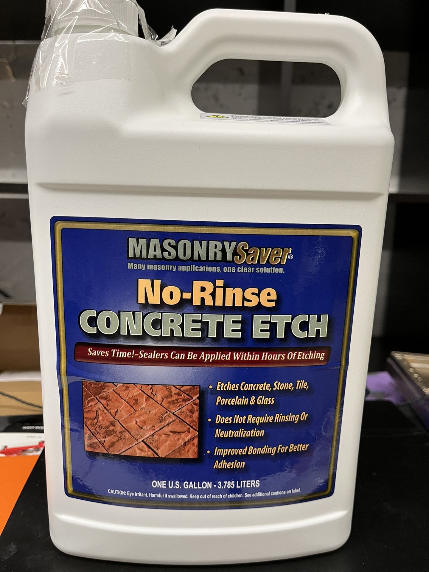 3 Gallons No-Rinse Concrete Etch