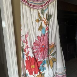 Blue Plate Dress LARGE