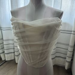 Corset Strapless Top 
