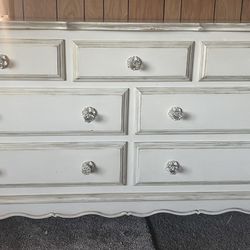 White dresser