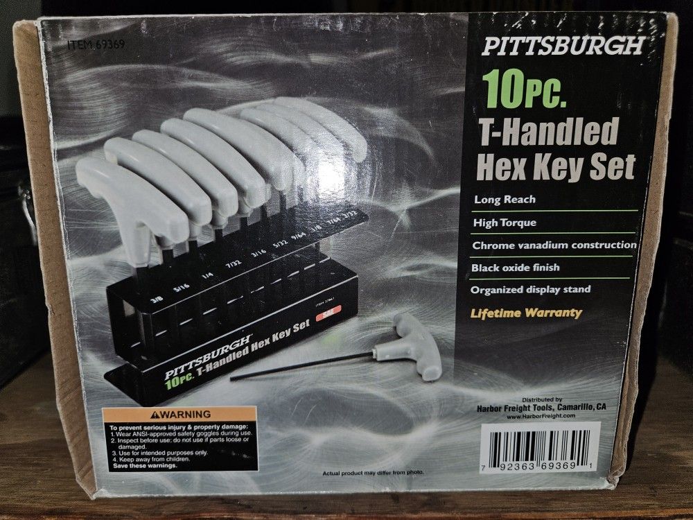 T Handle HEX Keys