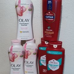 Body Wash Olay & Old Spice 