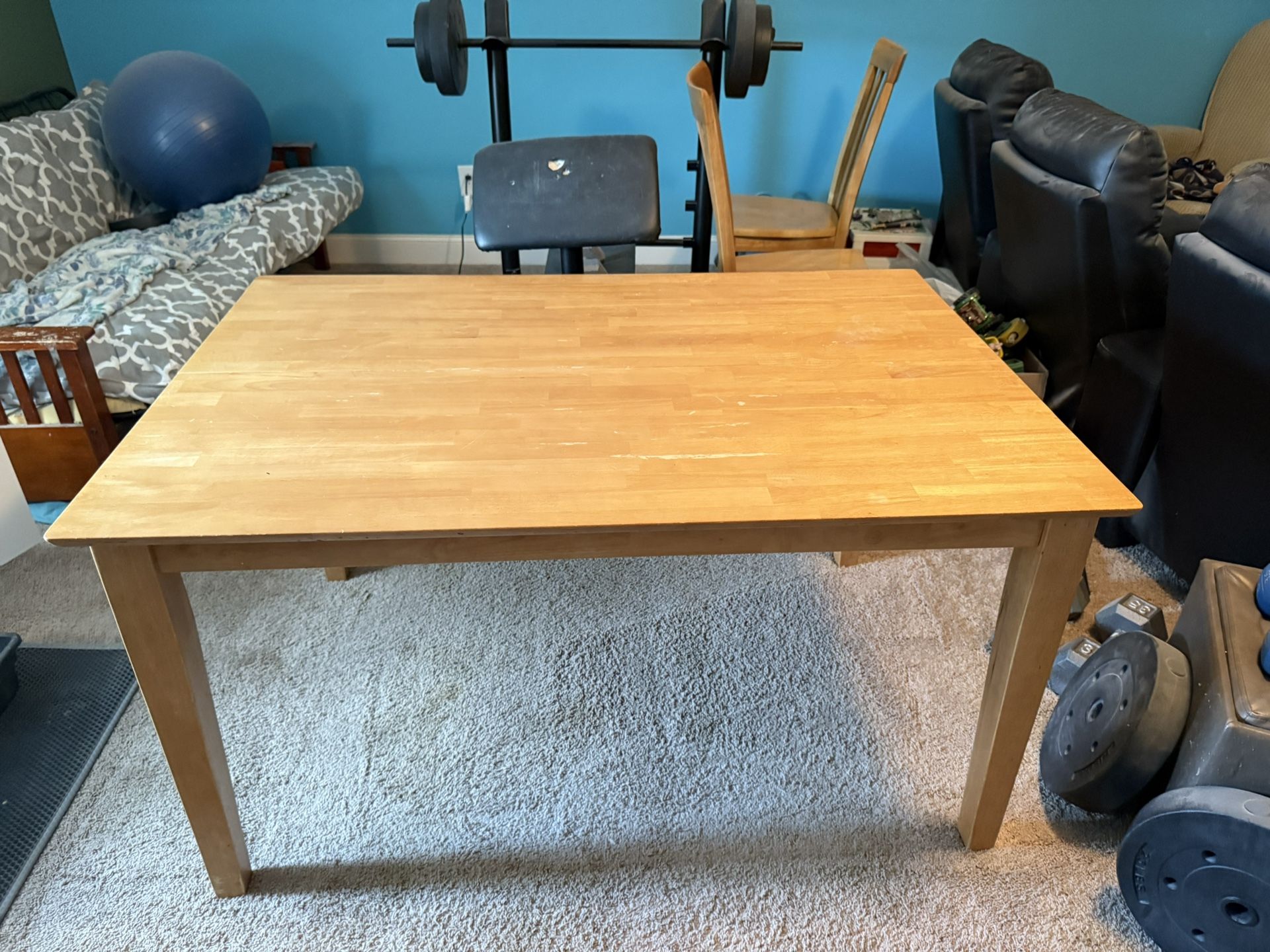 Wooden Kitchen Table