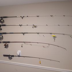 Fishing poles