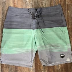 Lot Of Six Pairs Of TravisMathew Board Shorts Size 34 Or 35