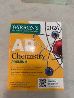 AP Chemistry Barron’s Prep Book 2026