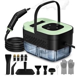 NEW• Portable Steam Cleaner with 16 Accessories