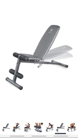 Adjustable weight bench brand new