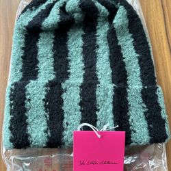 The Elder Statesman Echo Stripe Parker Beanie Brand New 