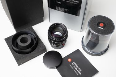 Leica Noctilux M 50mm 1.2 ASPH Lens Black