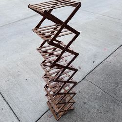 Bamboo Shoe Rack Foldable 