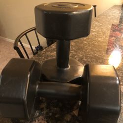 Set Of 8 Lb Weight Dumbbell 