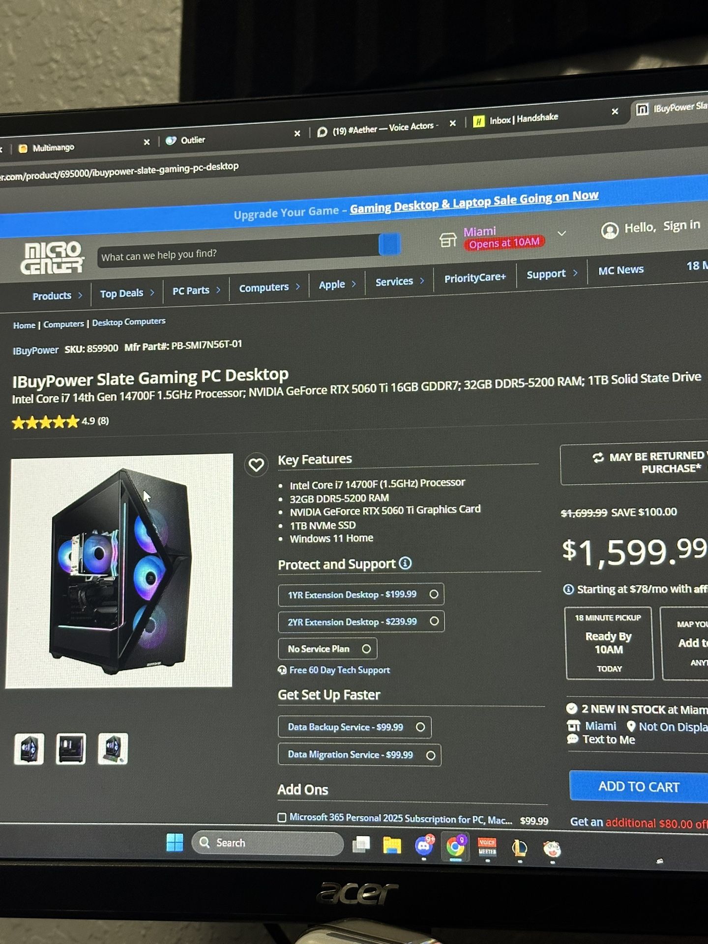 BRAND NEW IN BOX HIGH End Gaming PC