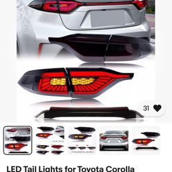 Tailights For Toyota 2021 Up 