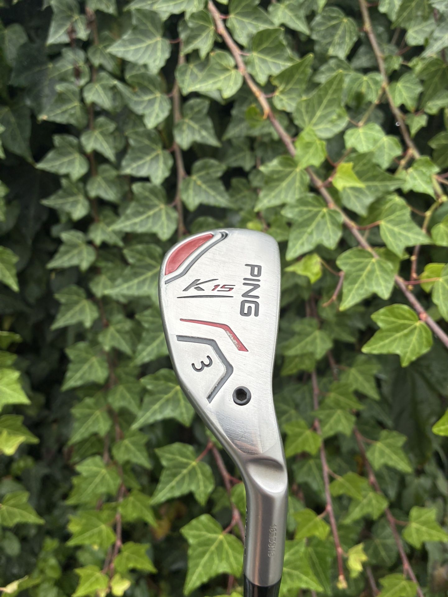 PING K15 3 Hybrid 19° — Mitsubishi Kurokage 80HY Stiff Flex shaft
