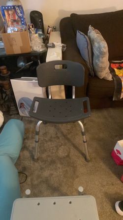 Medium size shower chair