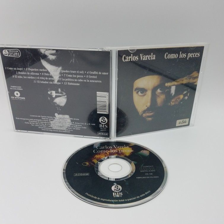 Carlos Varela Como Los Peces Cuban Version CD-158