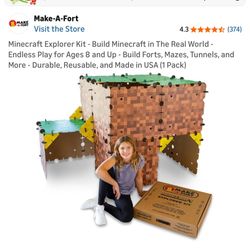 Minecraft Make A Fort Retails $115