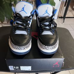 Jordan 3 Sport Blue