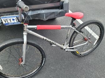 DK Legend Chrome BMX Bicycle Lights Up $500
