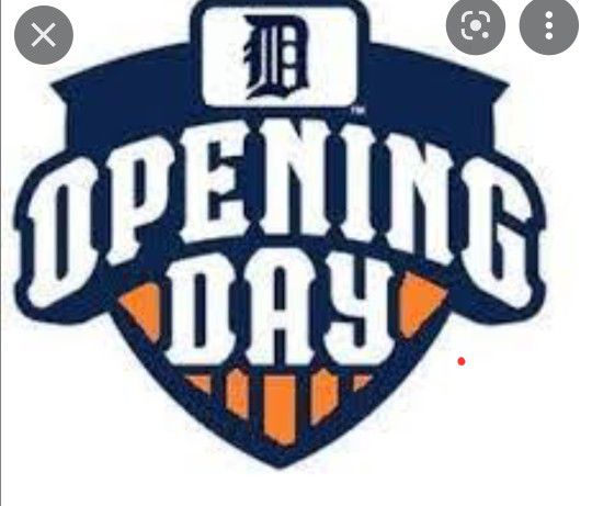 2 tickets Tigers opening day comerica park