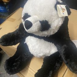 New Unipak Stuffed Animal Panda 16 Inches Big 