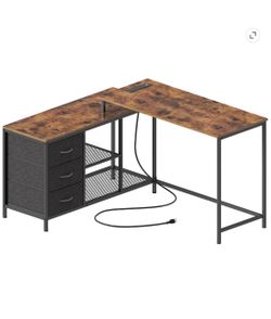 L shape desk