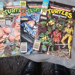 Archie's Archie's Adventure Series Three Issue Miniseries The Teenage Mutant Turtles