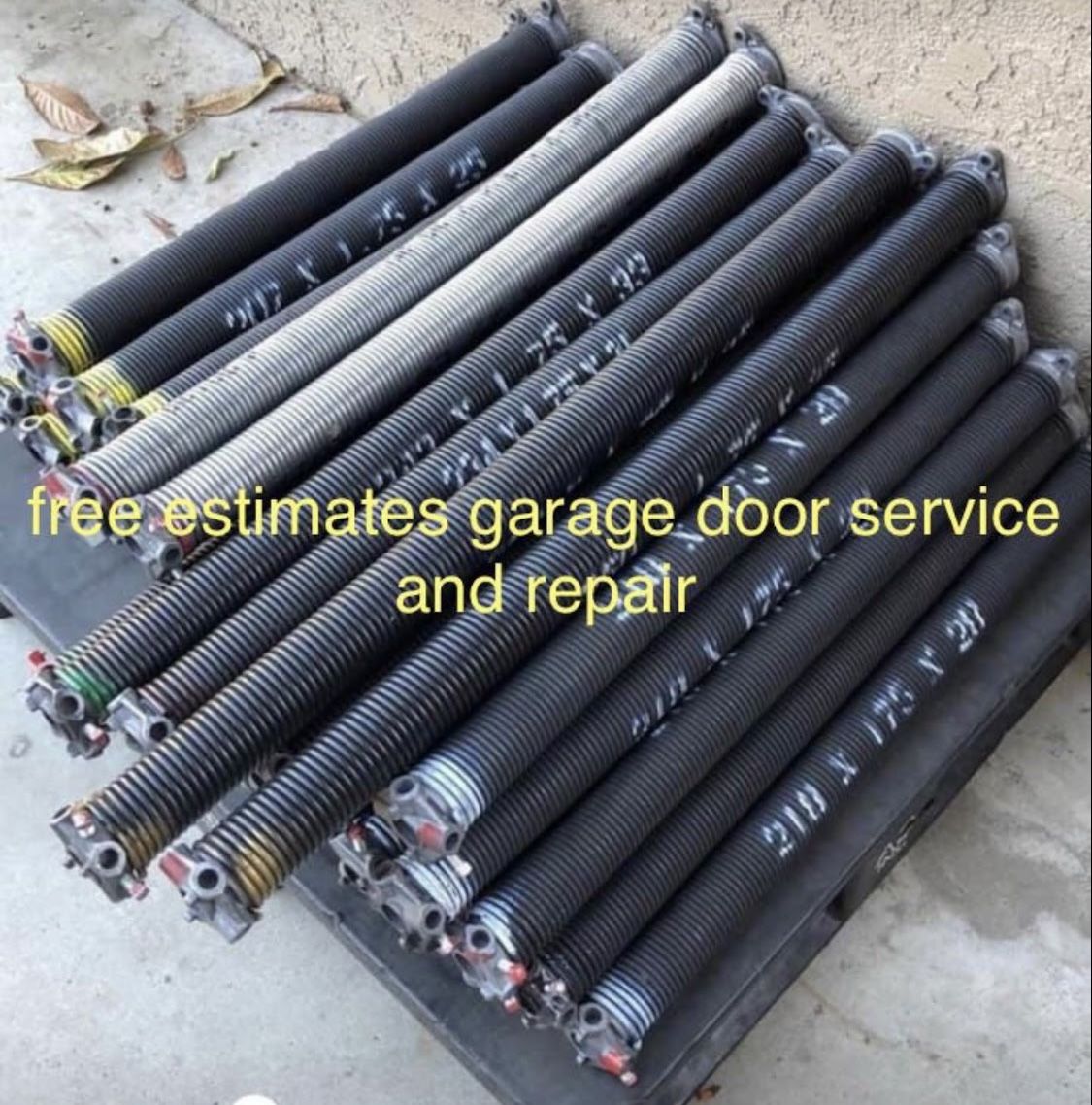 New Garage Door Springs