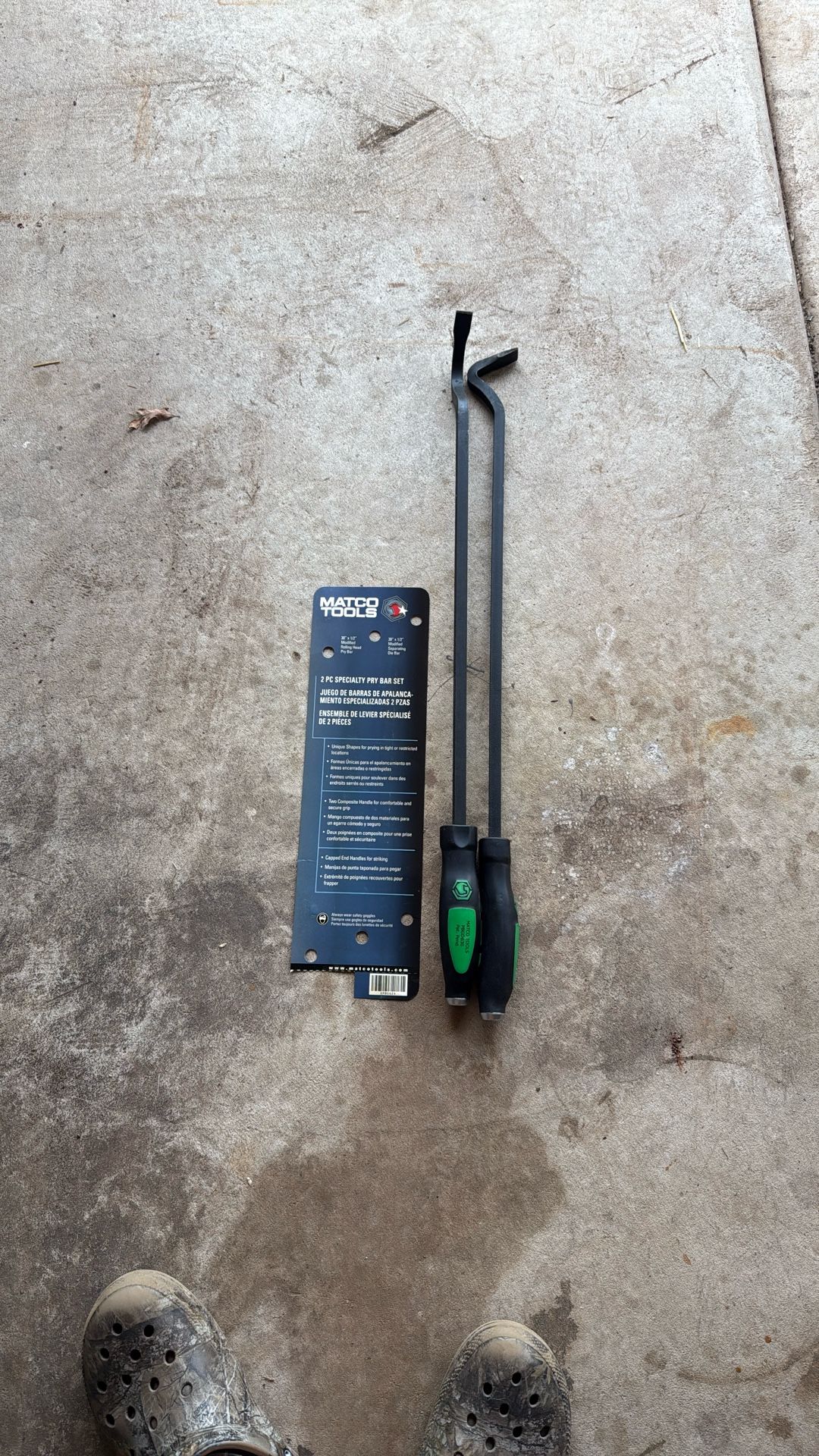 Matco Angled Pry Bars