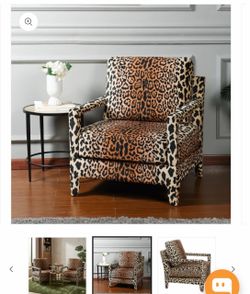 LEOPARD PRINT CHAIR