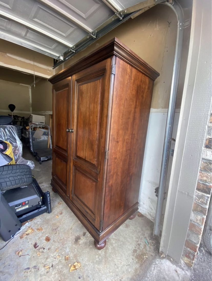 Cherry-wood Entertainment Center