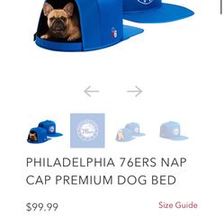 Nap Cap Dog Bed 76ers
