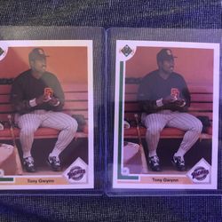 1991 Upper Deck Tony Gwynn Baseball Card 
