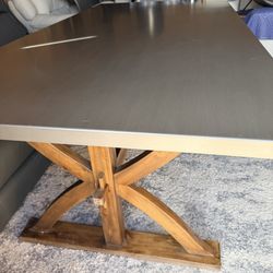 TABLE FROM RESTORATION HARDWARE