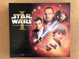 Phantom Menace Collectors Edition VHS